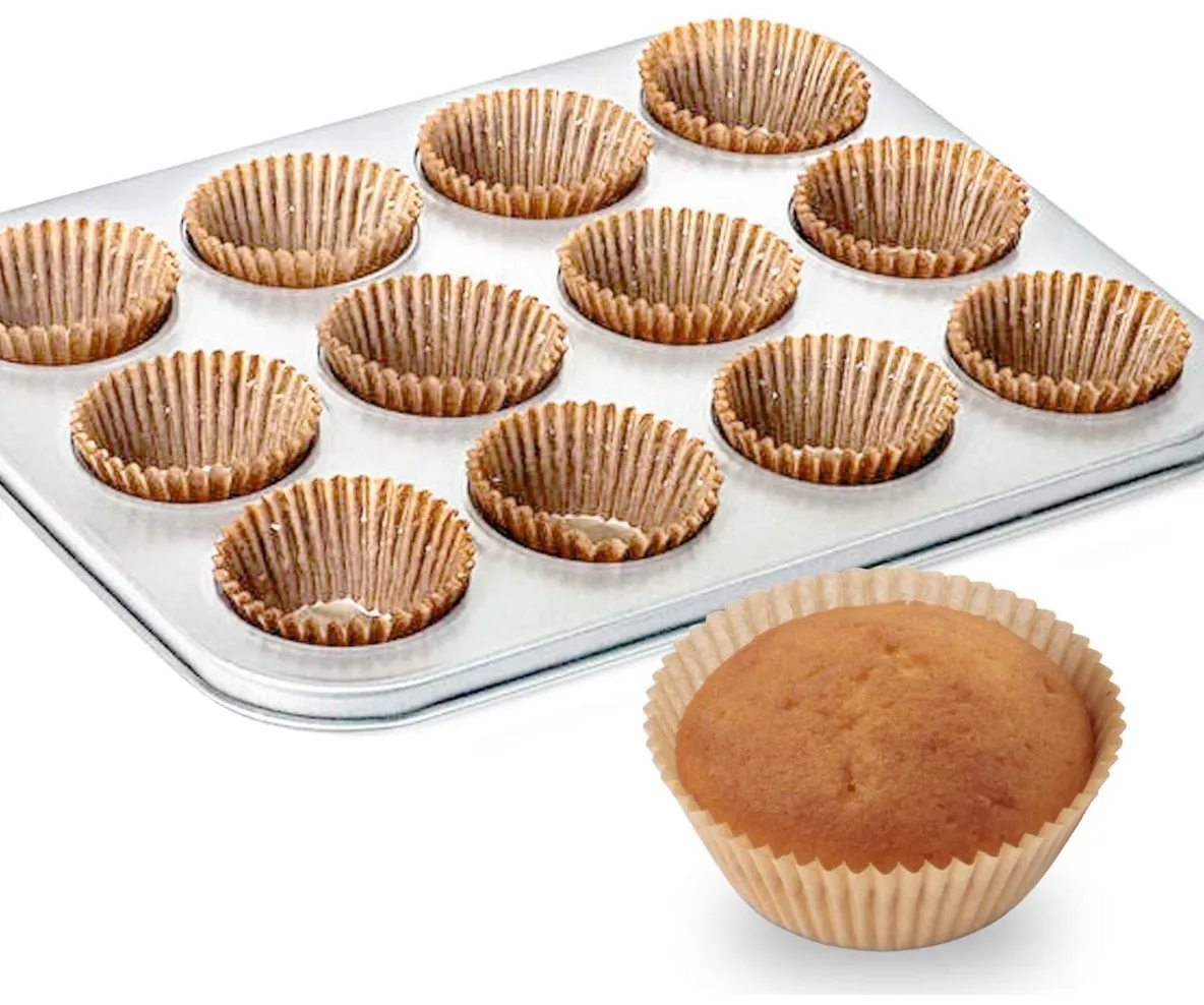 Mini Cupcake Liners for Baking Liners Paper Cupcake Wrappers Bulk Cup Cake Cases grease proof baking cups