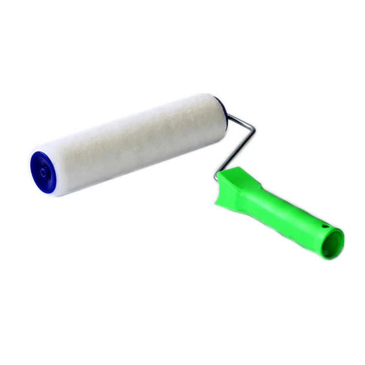 Sanfine Decorative Tools Plastic Handle Paint Roll Brush Wall Painting Go Roller Disposable Roller Brushes