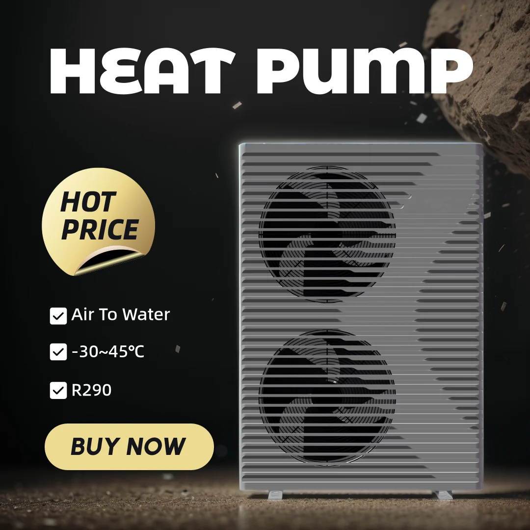 Финландский китайский тепловой насос воздушный моноблок r290 wifi 8 кВт 10 warmepumpump lampopumppu холодный климат