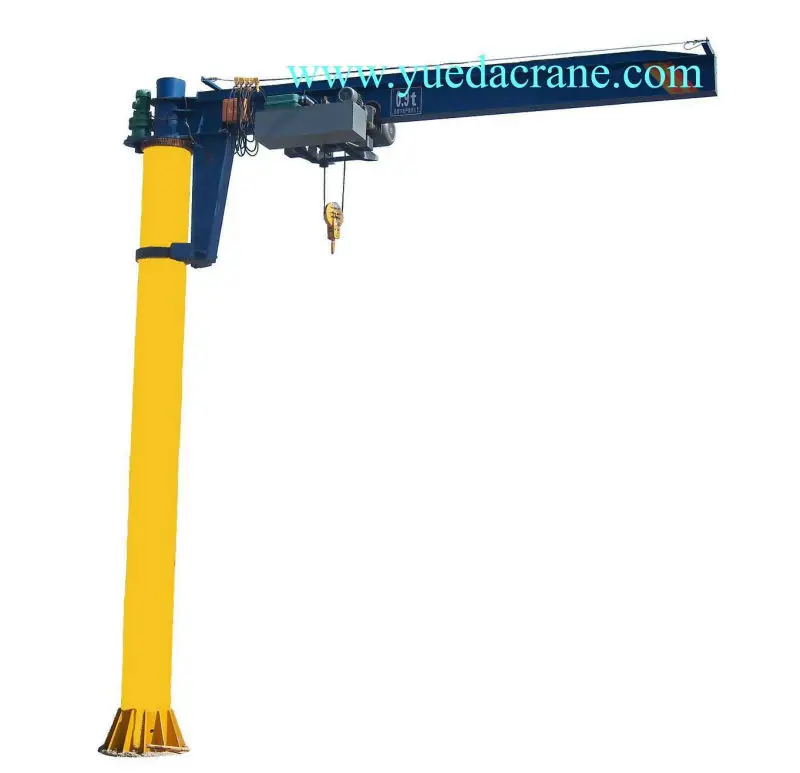 Top brand Cantilever Swing Arms floor mounted Jib Crane 1 ton manufacture