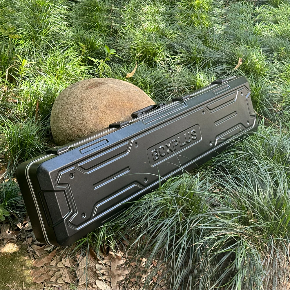 Hot sell outdoor All-Weather Gun Case waterproof instrument case Tactical Carry plastic gun case with custom foam