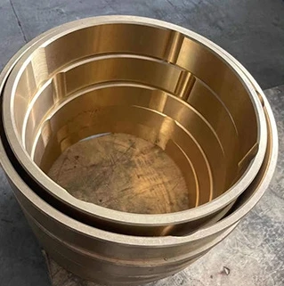 Oil-free bushing holder assembly Standard flange type Built-in copper alloy bushing type