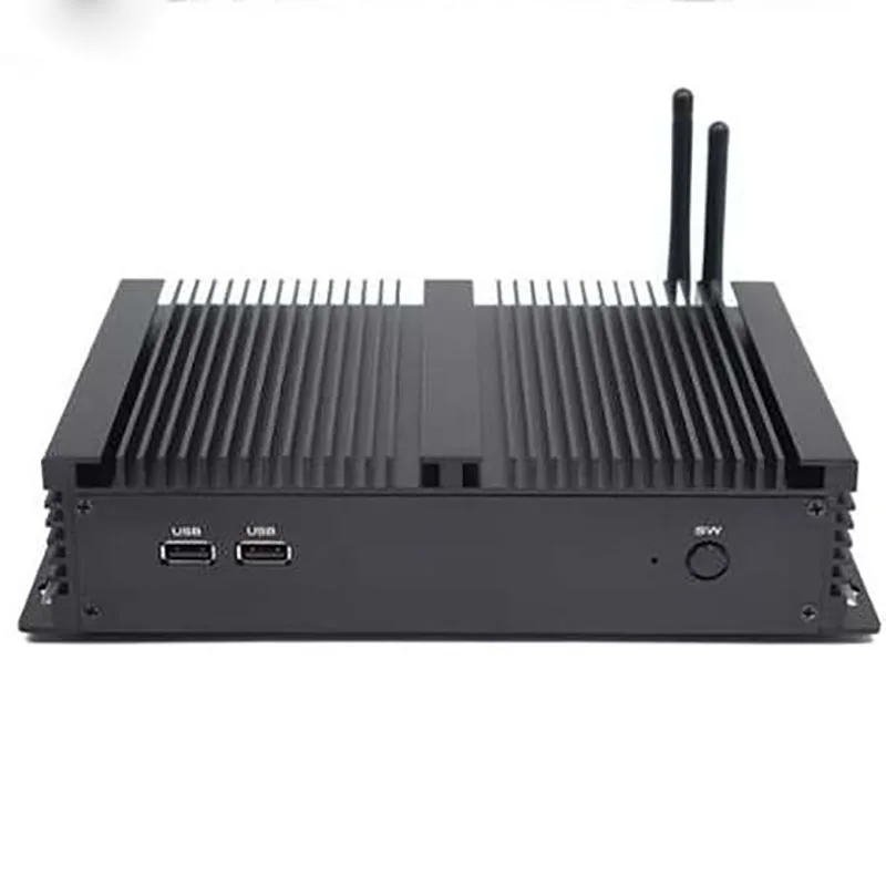 Mini Fanless Pc Desktop Pentium I3 I5 I7 Wifi 4K Hd Htpc Gamming Computer