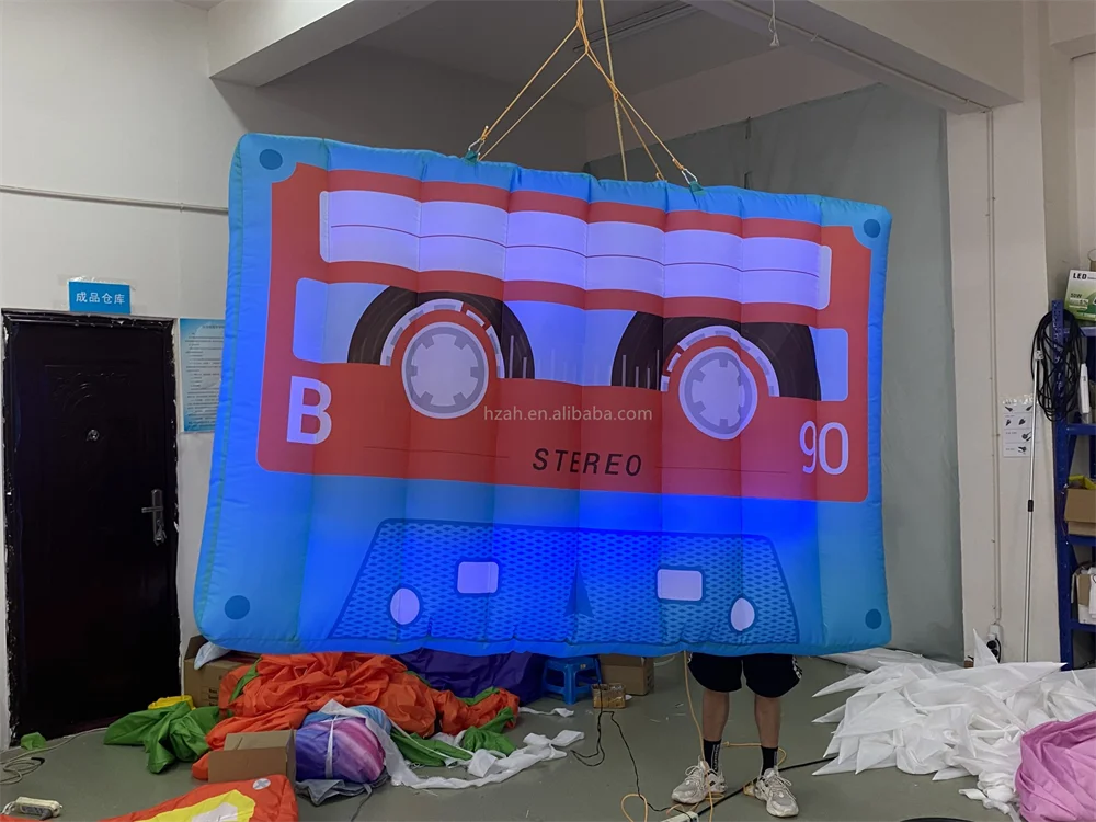 Customized Inflatable Music Tape Player Speaker for Sale