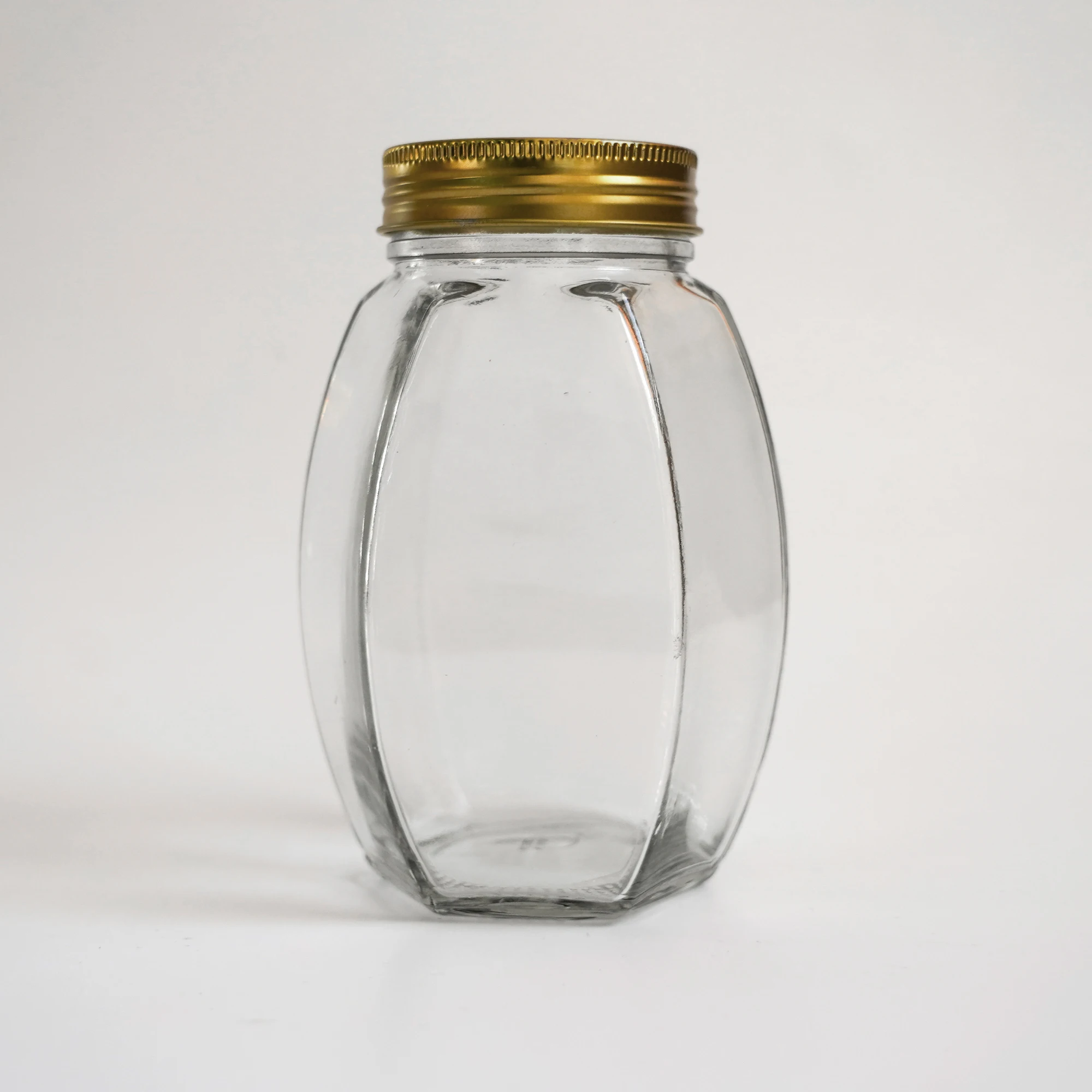 700ml Reusable Glass Mason Jar with Airtight Lid Square Food Storage Jar Tea Beverages Soda Tequila Honey Jam Printed Surface