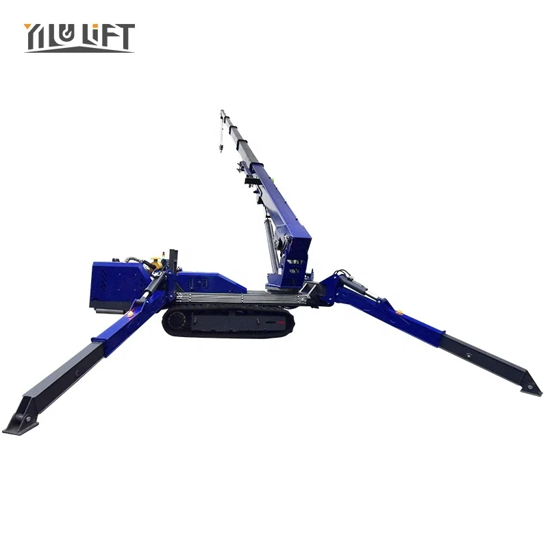 5ton 8ton 10ton Telescopic Boom Lifting Aerial Platform Construction Crane Lifting Materials
