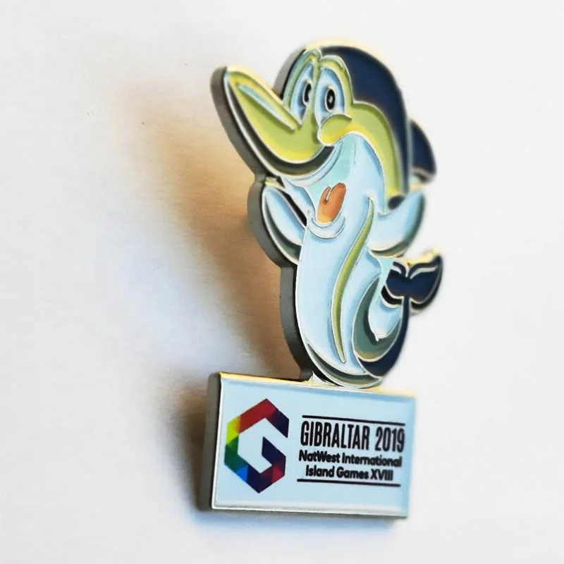 Lapel Pin Badges Wholesale Free Sample Design Custom Logo Metal Soft Enamel Pins for Souvenir
