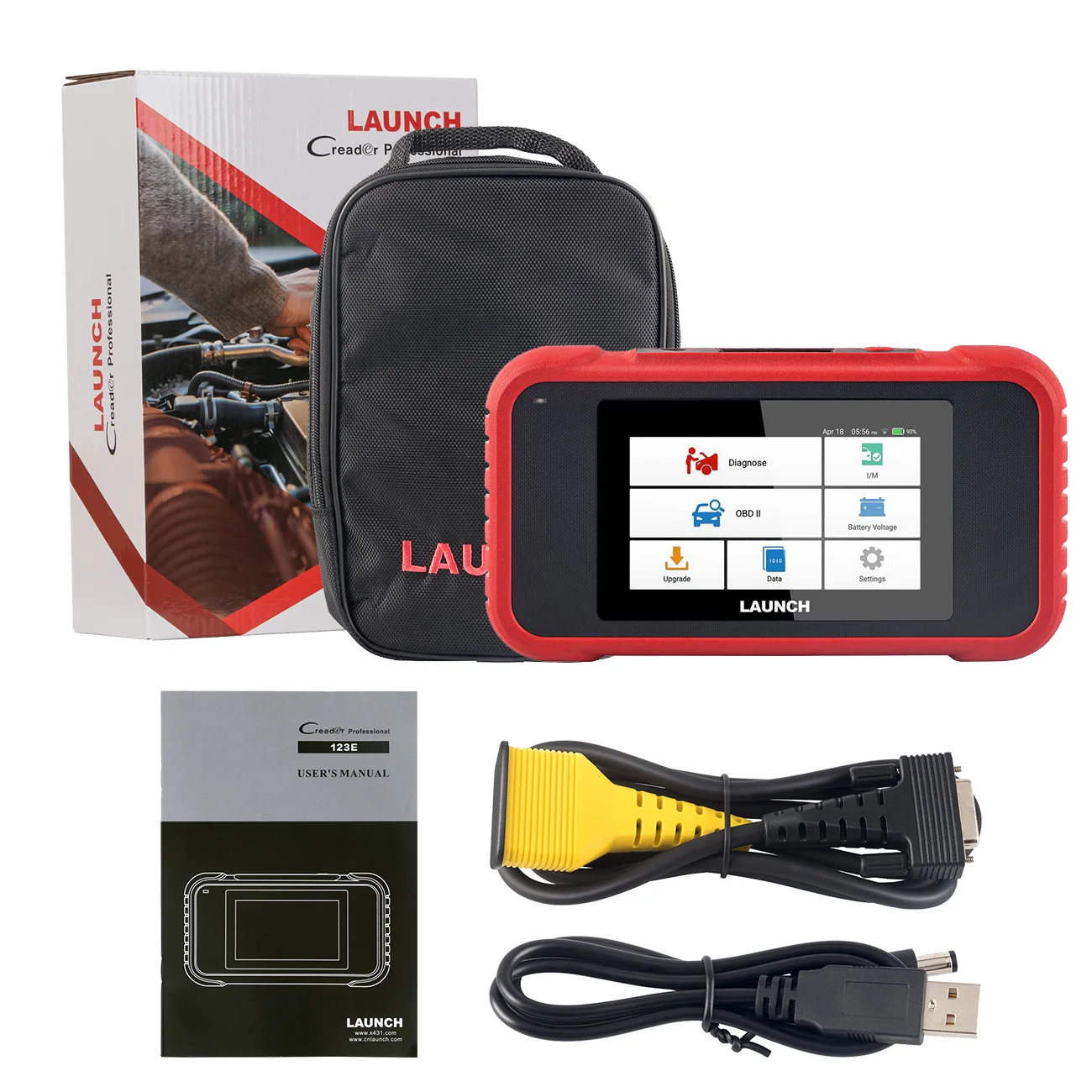 Запуск 2025 Профессиональный Crp123 Crp123E Crp123X Obd2 монитор программист считыватель кодов сканер диагностический инструмент