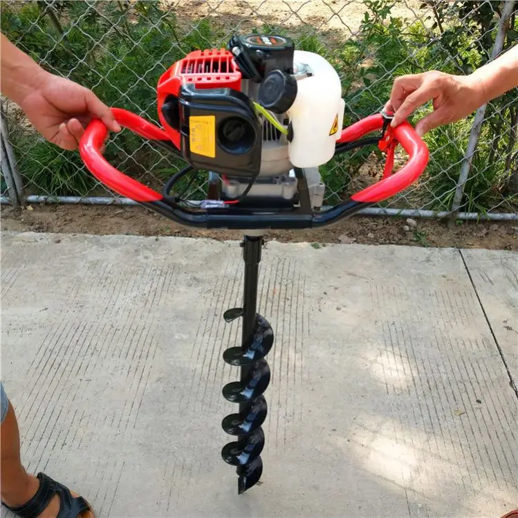 2021popular Earth Auger Planting Digging Machine  2-stroke single cylinder engines 49CC