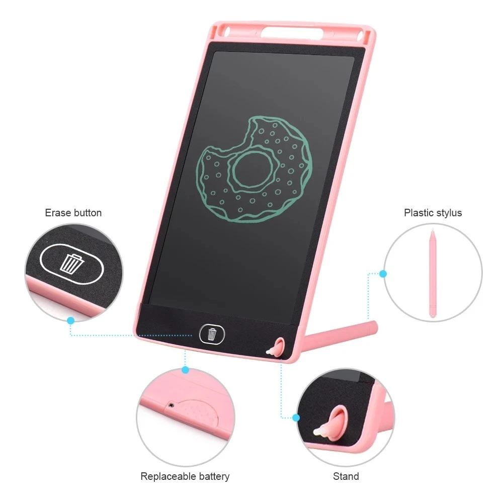 Kids Tablets Doodle Board Drawing Board Gifts LCD Writing Tablet 8 Inch Drawing pad