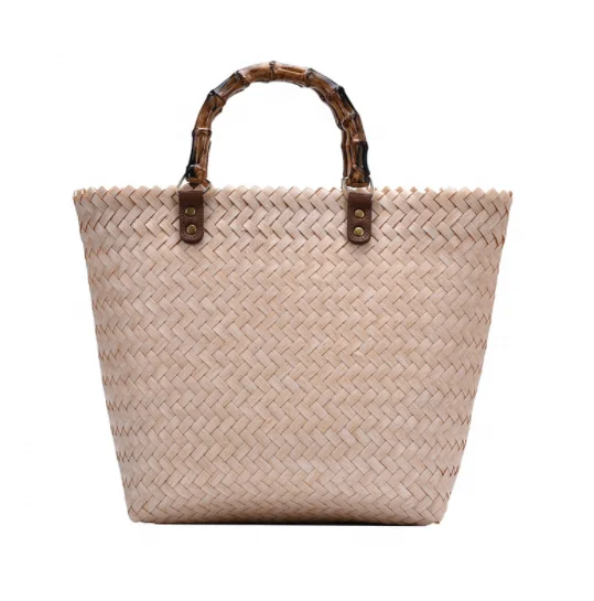 2021 New Arrival Tote Handbag Casual Body  OEM Customized Logo Straw Bag