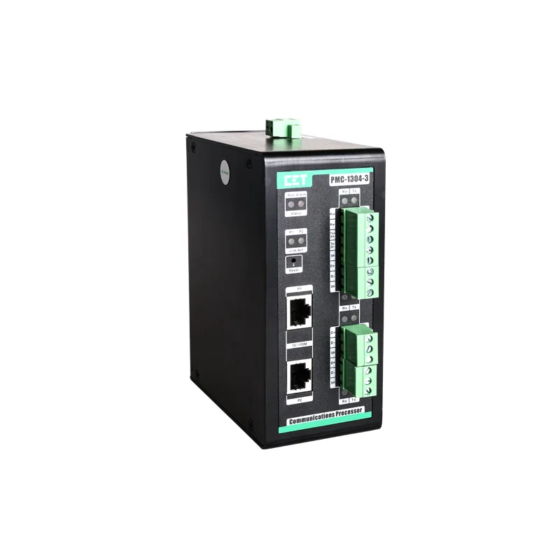 CET Industrial Gateway Serial Devices to IP-based LAN Connect RS-422 or RS-485 Ethernet Port TCP/IP Gateway