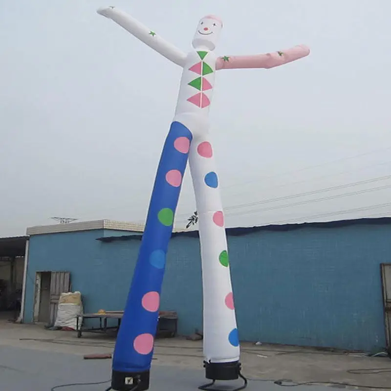 Advertising Car wash inflatable air sky dancer with blower