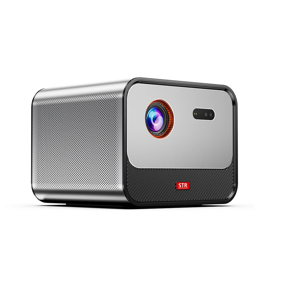 Mini Projectors Full HD 2200 ANSI 1080P with 2GB 32GB Video Beamer Android 11.0 Home Cinema 3D TV DLP Mini Projector 4K