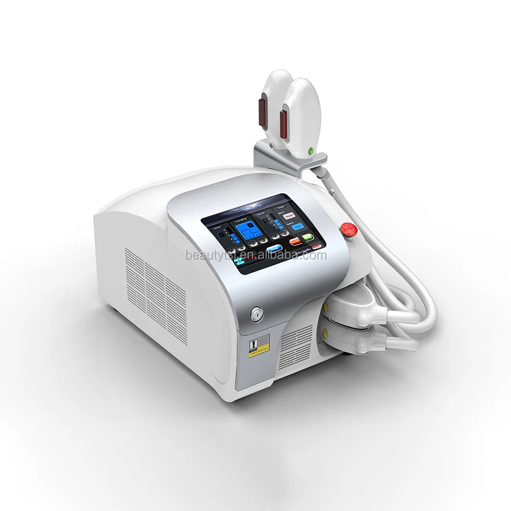 Two Handpiece Professional ipl hair removal device opt machine price 1 or 2 handle UK xenon lamp ipl rf laser hair removal ipl