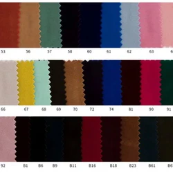 Single side 100% nylon warp knitting velvet flock fabric for shoes,jewelry package
