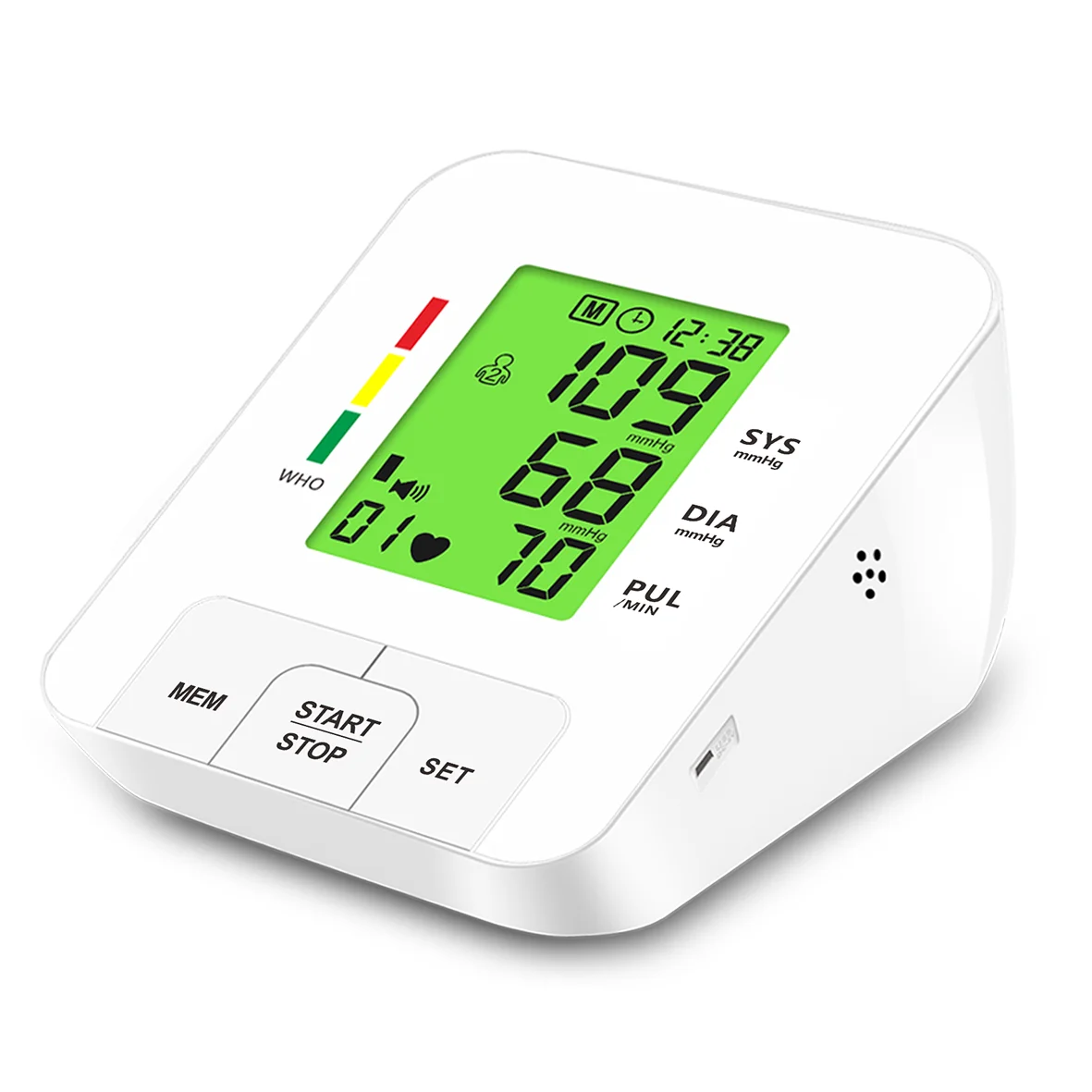 BP16 LCD Screen Hot Sale BPM Medical Devices Health Measurement Digital Cuff Upper Arm Blood Pressure Monitor