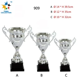 Trophy Cup Bodybuilding Gold Metal Trophy Figuras De Trofeos Custom Design Europe Sports Medals Soccer Silver Cup Trophy