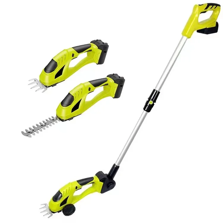 Cordless Battery Power Hedge Trimmer Bush Grass Shear Shrub Hedge Trimmer with Extension Pole