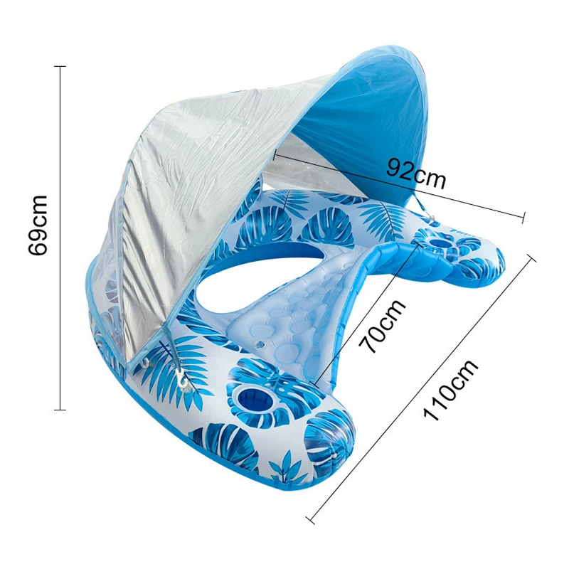 Boat Shade Canopy Boat Sun Shelter Sailboat Awning Cover Portable Fishing Tent