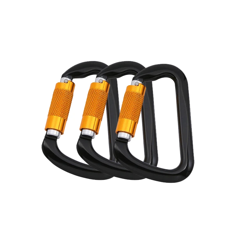 Factory wholesale lightweight metal mini carabiner 30KN