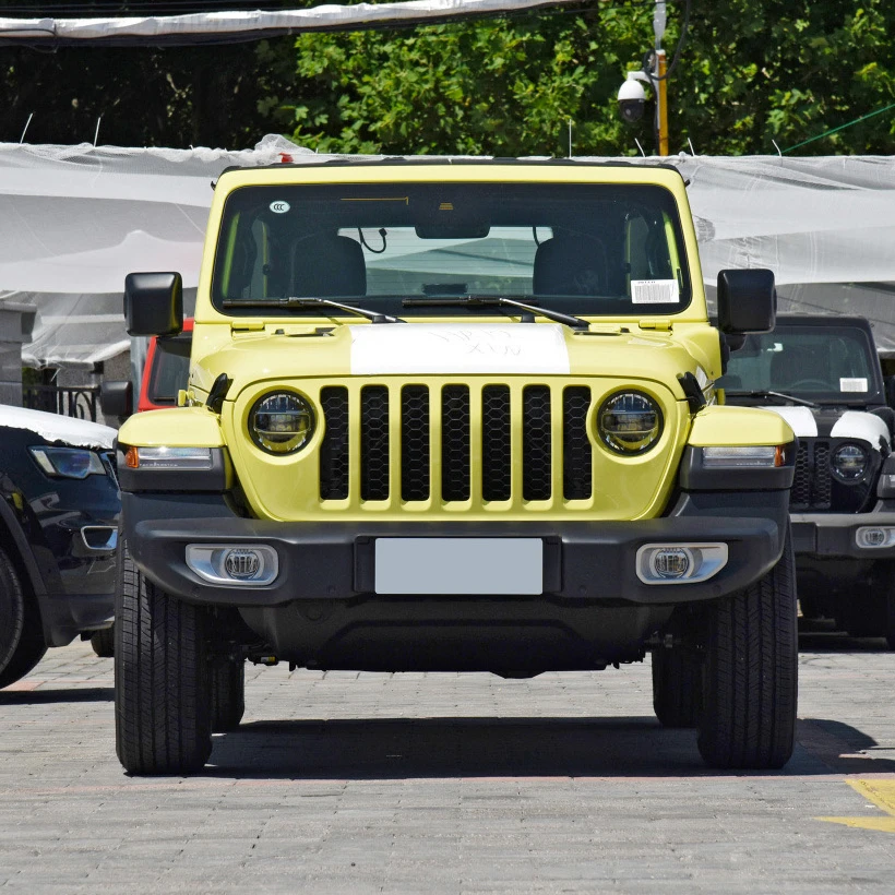 Китайский джип wrangler 2022 четырехдверный 2,0 T 4XE Sahara флуоресцентный желтый, ограниченный выпуск, гибридный