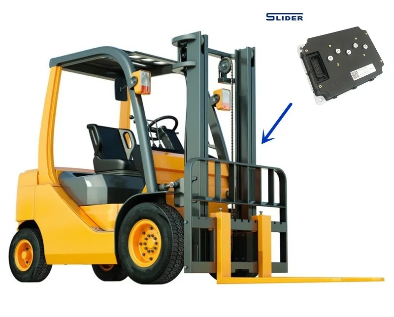 Асинхронный регулятор скорости двигателя вилочного погрузчика с переменным током, программируемый контроллер двигателя ev от китайского производителя