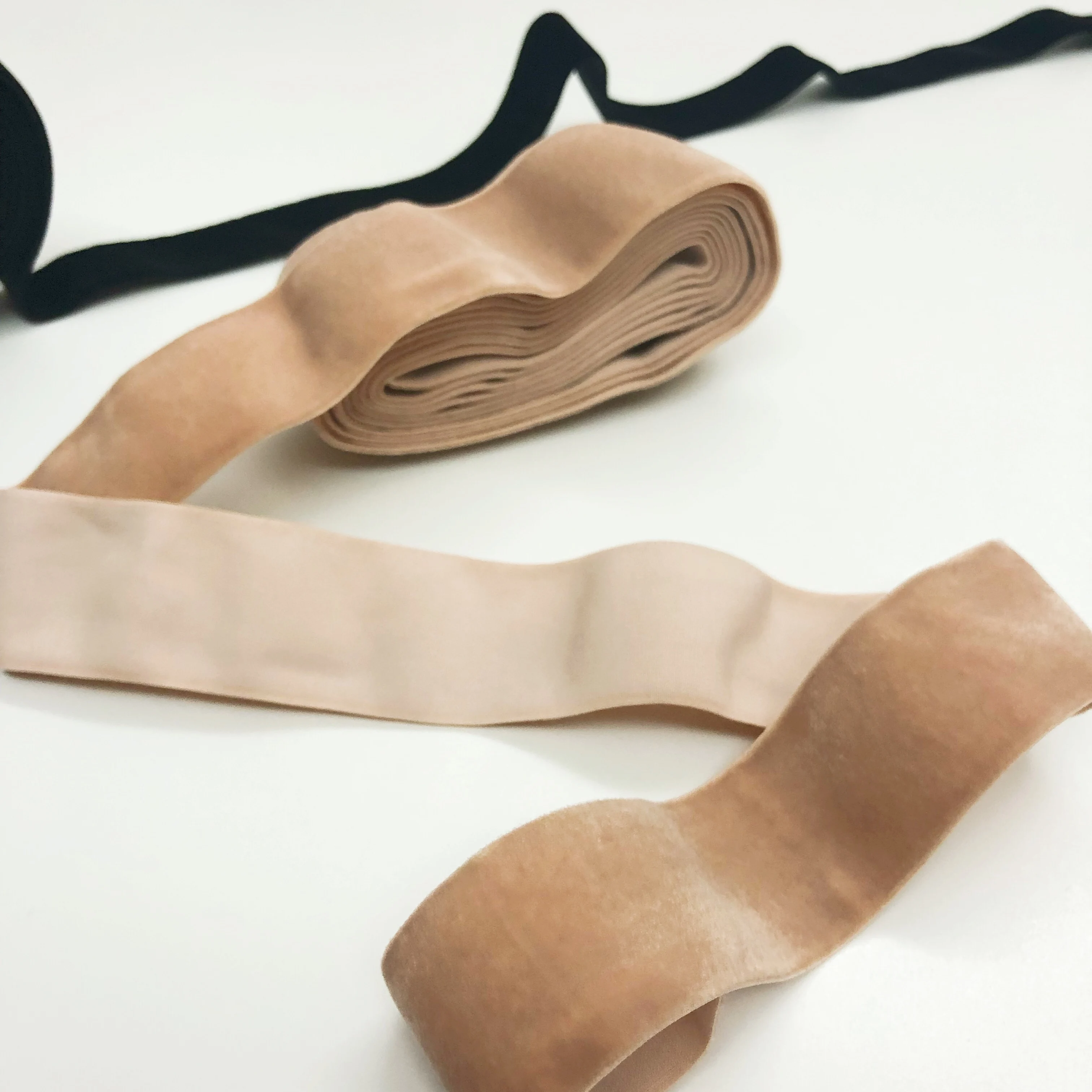 
factory sale velvet elastic band 