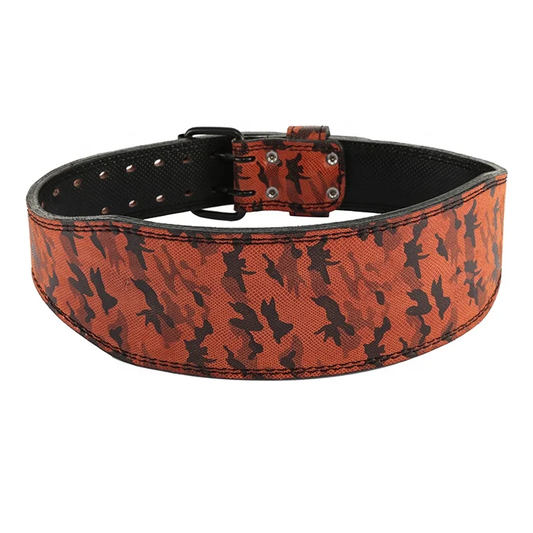 Customized Back Cowhide Competition Power Weightlifting Belt