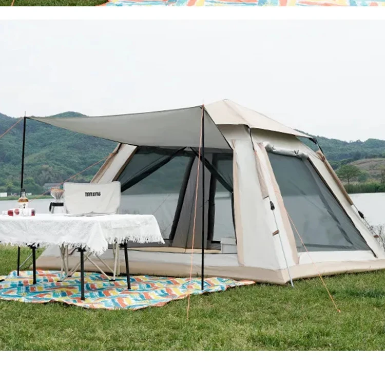 Custom Waterproof Picnic Mountain Trekking Travel Portable Hiking Tourist Outdoor Camping Tent