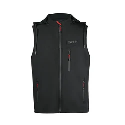 Cold Winter Down Heated Vest Warming  Light Soft Fleece USB Heated Vest Unisex Rechargeable He Size Adjustable