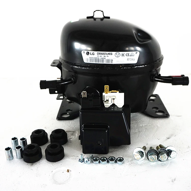 Компрессор холодильника LG1/5HP CMA057LHEG R134A LBP 240 В с отдельной картонной загрузкой в