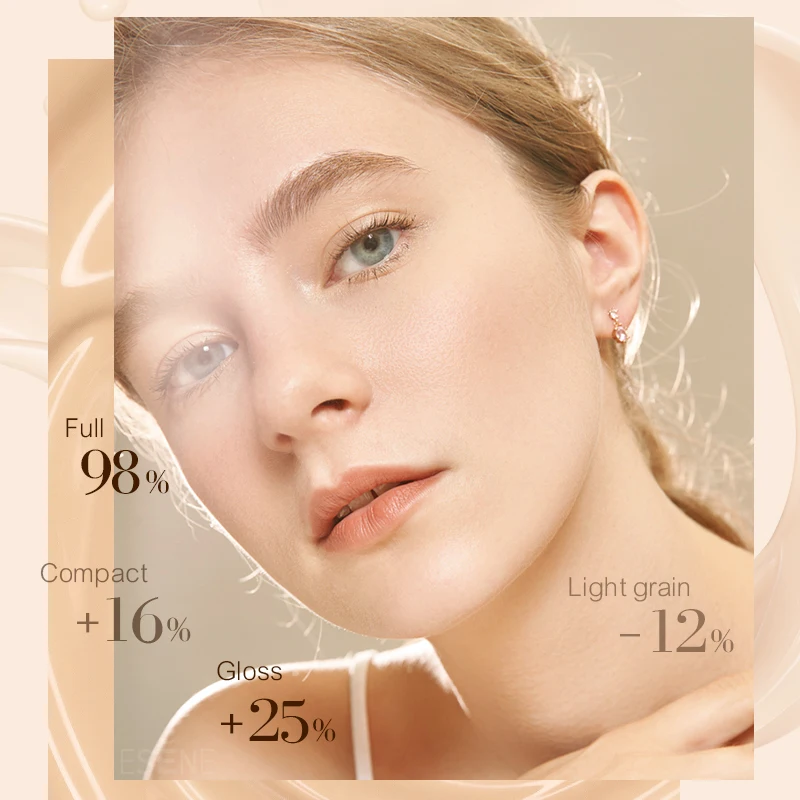 Esene F-AP18 OEM/ODM customize cosmetics luxury oil control moisturizing air cushion private label face makeup liquid foundation