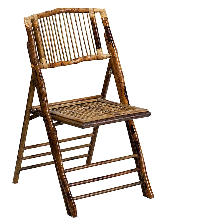 Oem Odm High Quality Outdoor Multifunctional Foldable Bamboo Chair Folding Dining Garden Chairs