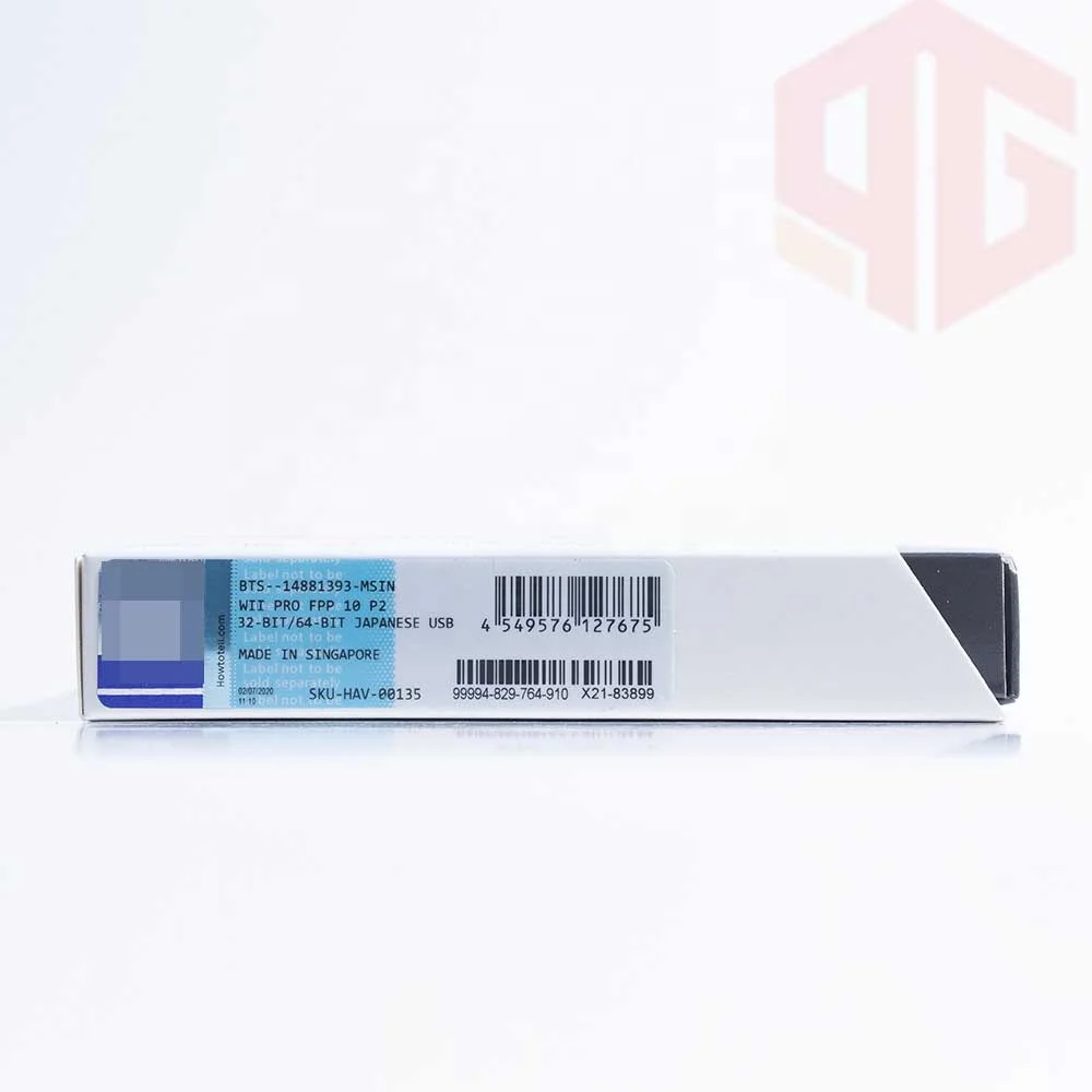 Wholesale Microosoft licensed software Winndows 10 Pro Retail Box with  USB 3.0 USB English Language 32 Bit /64 Bit FPP  box