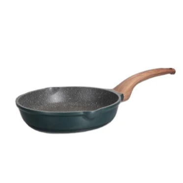 Factory supply home kitchen outdoor cookware round non-stick frying pan
