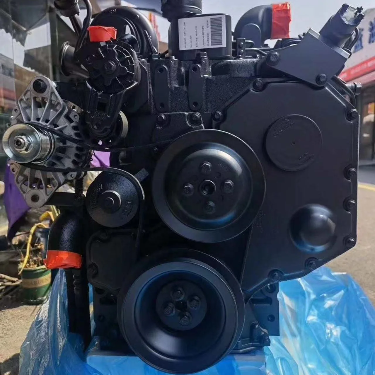 6BT5.9 LiuGong 927 CUMMINS Diesel Engine Assy for Excavator CLG927D Complete Engine Assembly 6BTAA5.9-C