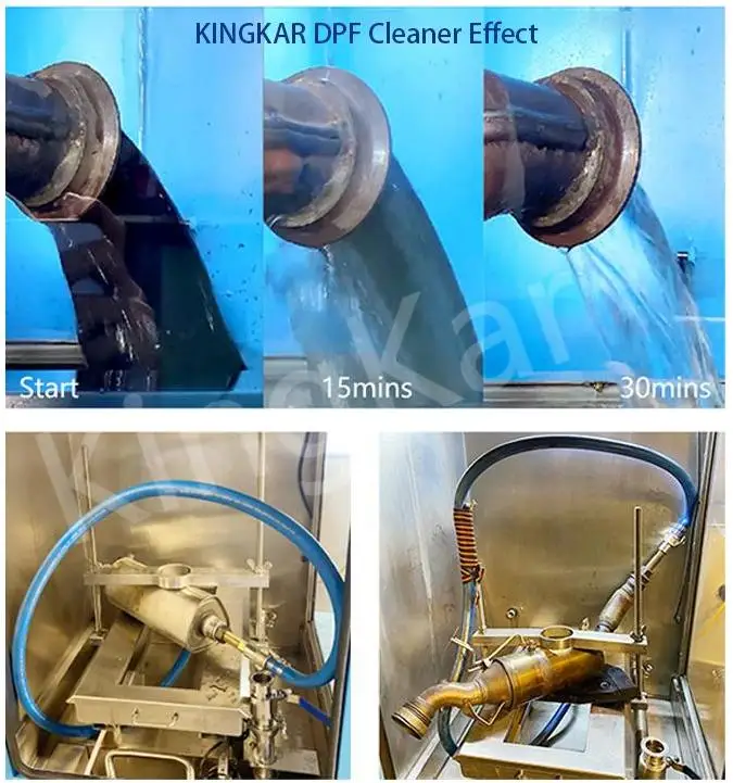 Auto Repair Workshop Diesel Particulate Filter Cleaning Machine Equipment Heavy Duty DPF & DOC Cleaning System