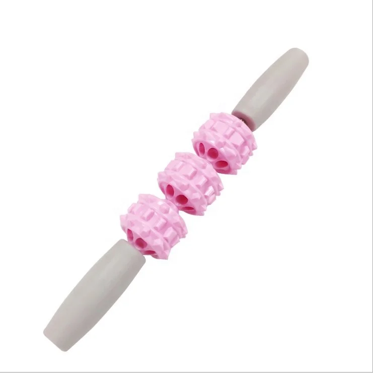 Домашняя Тренировка Йога Массаж глубокая расслабление мышц Алмазный Узор ролик красивый артефакт для ног палочка массажер