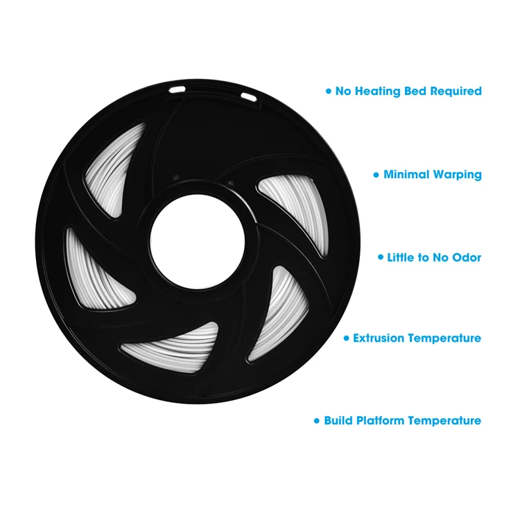 1,75 мм пластиковые рулоны Pilament красный ABS PLA нити для 3D принтера