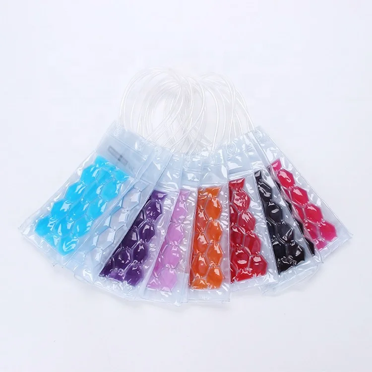 Ice Wine Bag Chiller Cooler Refrigerator Fridge Bottle Chiller for Red White Champagne Sparkling Gel Cooling Holder Freestanding