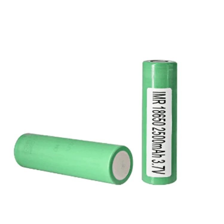2021 Best selling Green 100% Original Rechargeable INR18650 25R 2500mAh 20A 3.6v Flat Battery For battery packs