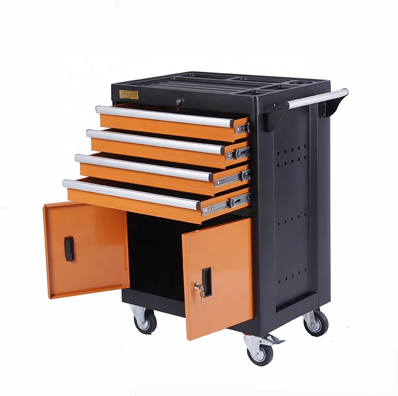 Wholesale Several Drawers Cabinets Gabinete de herramientas Drawer Tool Chest With ABS Material Top Cover For Garage