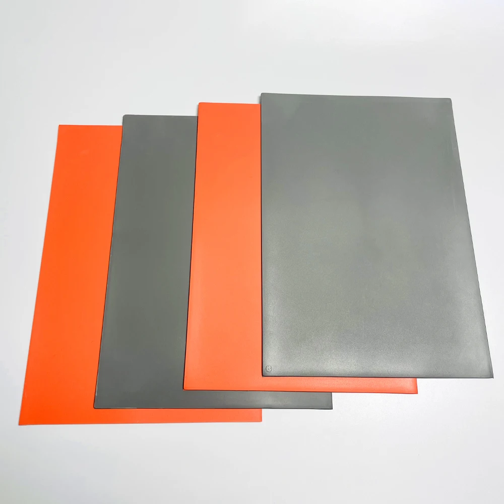 Vulcanized laser engraving rubber Stamp sheet A4 Size Odorless Self Inking Stamp Rubber Sheet Eco-friendly Rubber Stamp Sheet