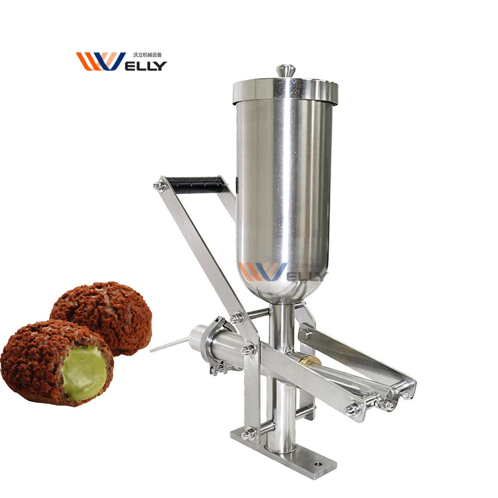 Portable food donut churros filling machine filler/ cake bread / automatic