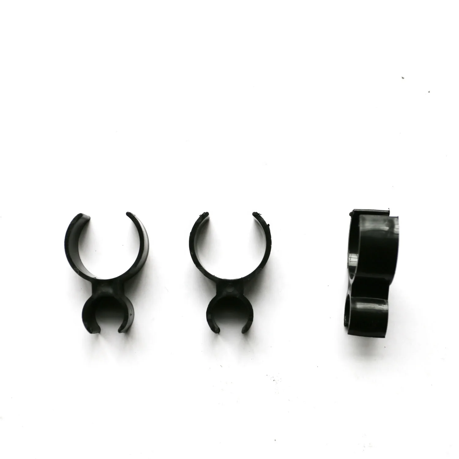 Black double ice fountain candle holder clip for champagne bottle birthday sparkler fireworks