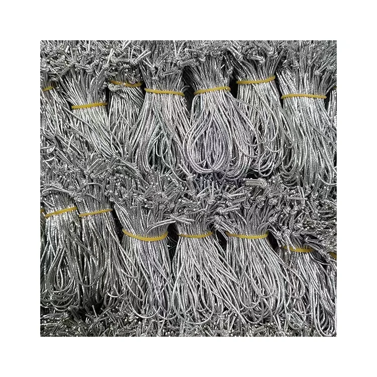 Clothing Accessories Normal Hang Tag Recycled White Cotton String Cotton Tag Rope Cords Hangtag Strings For Garment