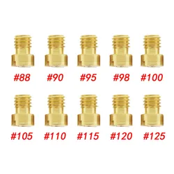 10PCS Main Injector Nozzle #88 - #125 Dellor.to PHB.L FRD PHBH VHB Carburetor Main Jet