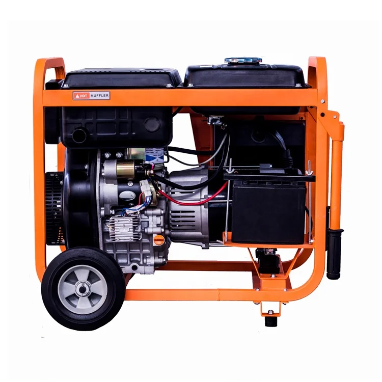 Hot Sale Powerful Diesel Generator 5 kw 5kva Single Three Phase 4 Stroke Air Cooled Portable Generator Power Generator