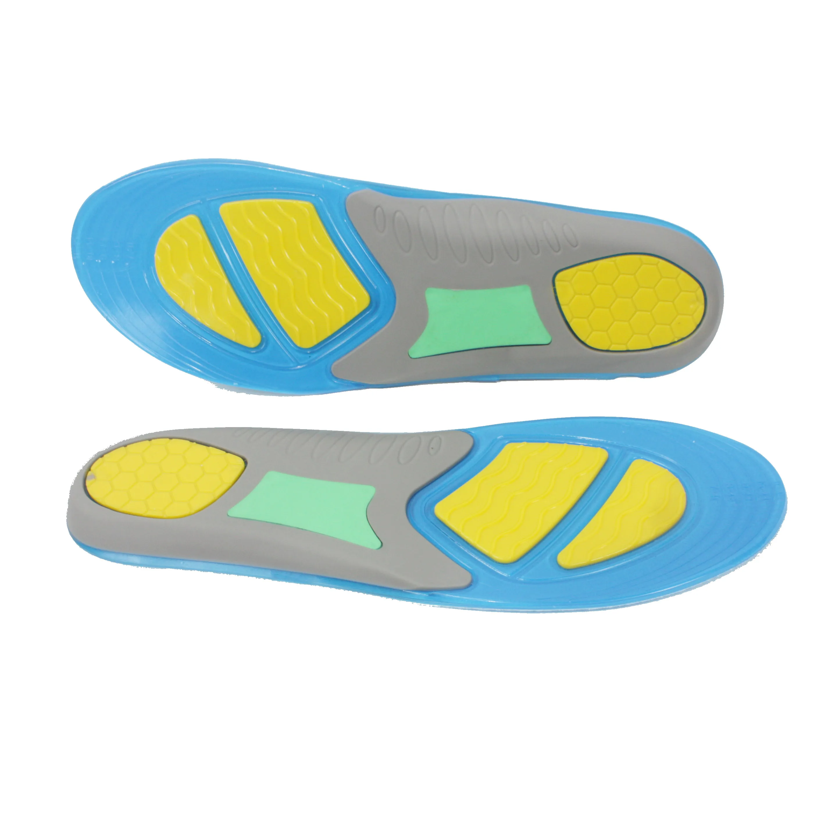 Running sports soft and comfortable shock-absorbing non-slip breathable TPE gel insole